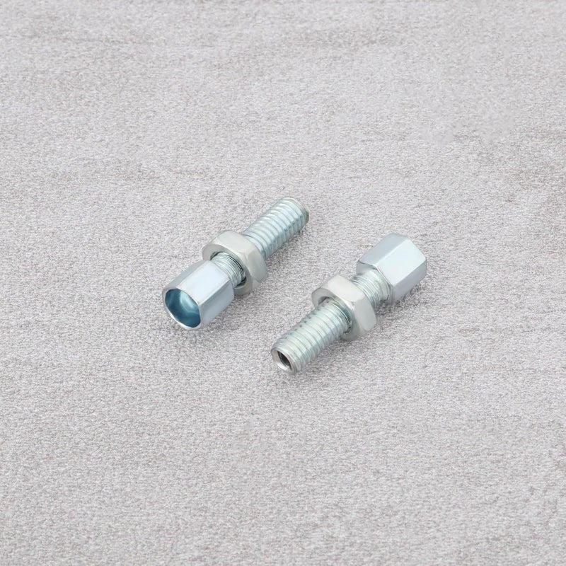 OTOTEC 10PCS M6 x 20mm Throttle Cable Adjusting Bolt Brake Cable Adjuster Screw Throttle Cable Adjustment Screw with Nut for Bicycle - Image 4